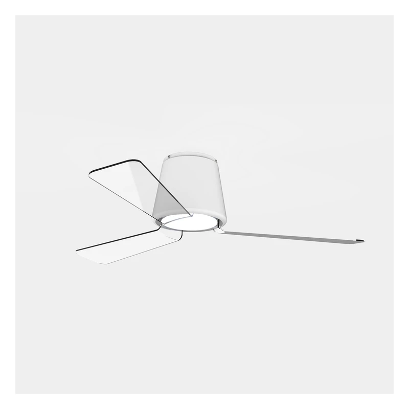 Ventilador de Techo Silencioso Garbí Blanco 132cm Motor DC LEDS-C4 30-5378-14-F9