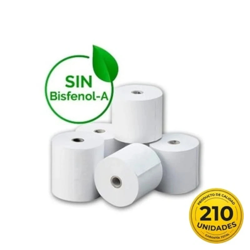 PAPEL TERMICO 57X35 210U BPA