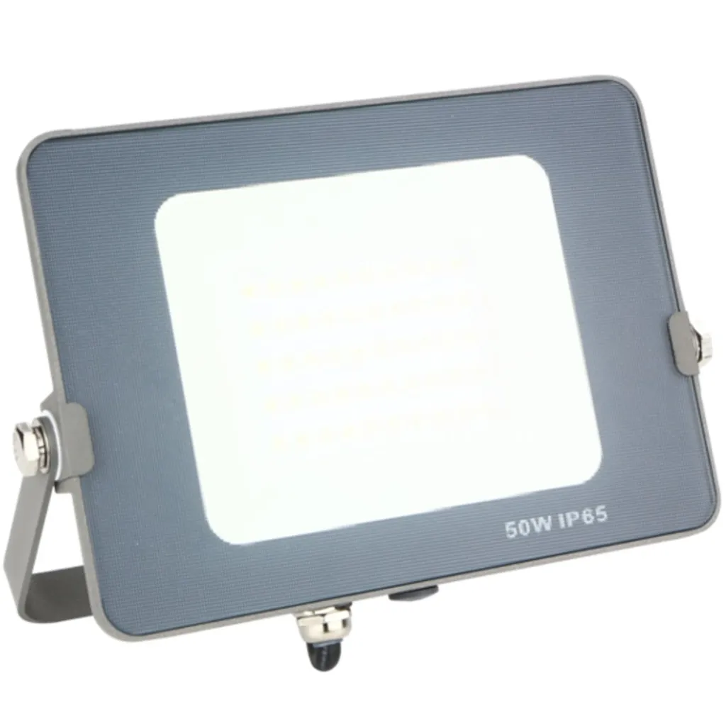 Foco LED exterior 50W IP65 para patios, entradas y garajes