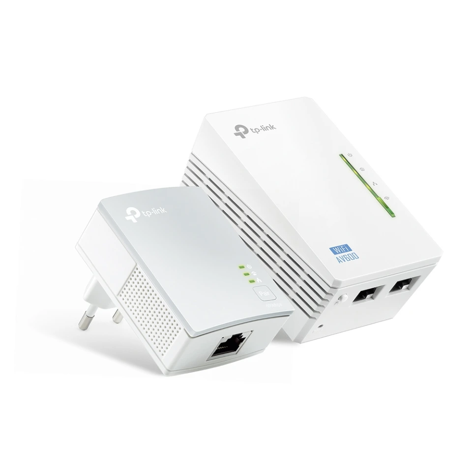 Kit PLC WiFi para llevar internet a otra habitación por los enchufes (Solo producto)